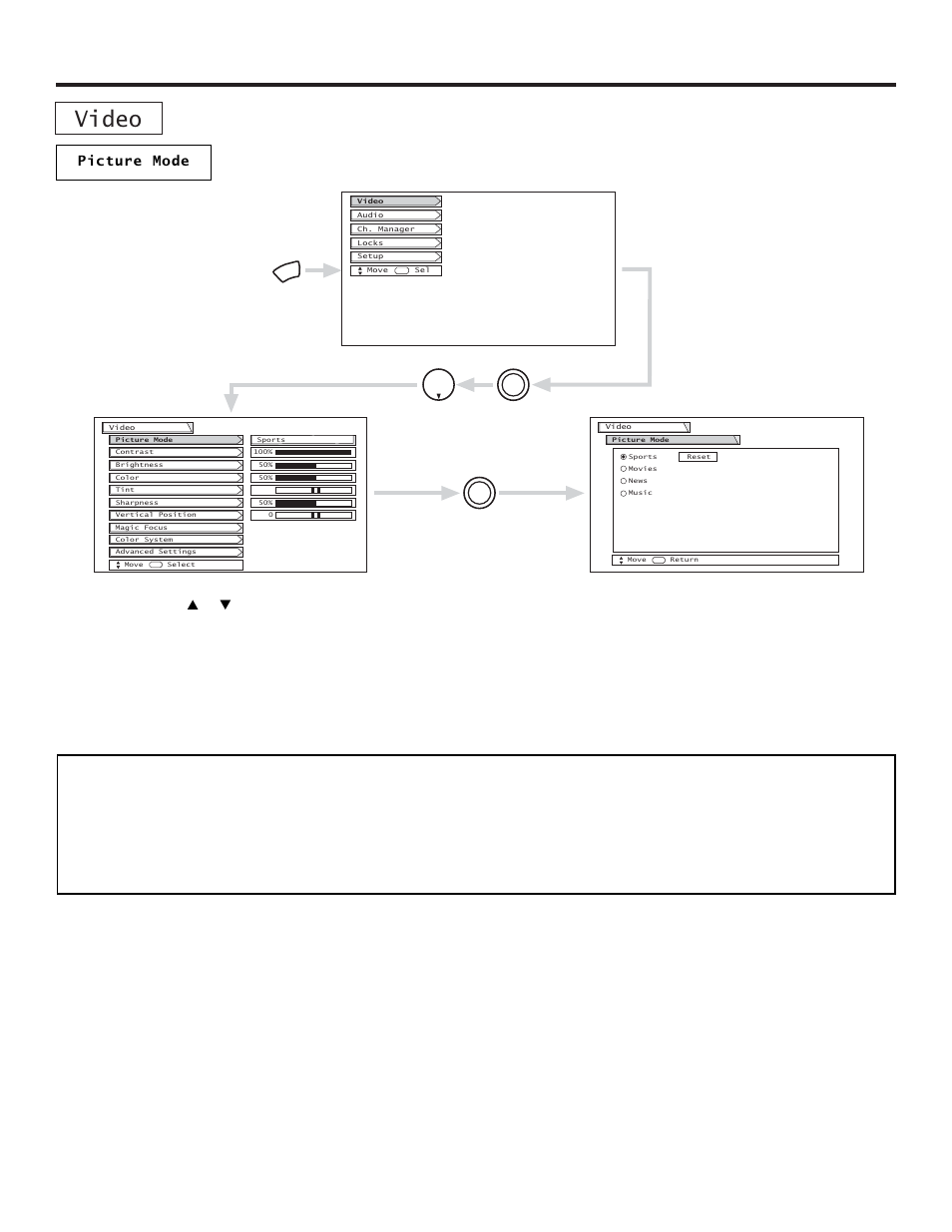 Video | Hitachi 65TWX20B User Manual | Page 40 / 72