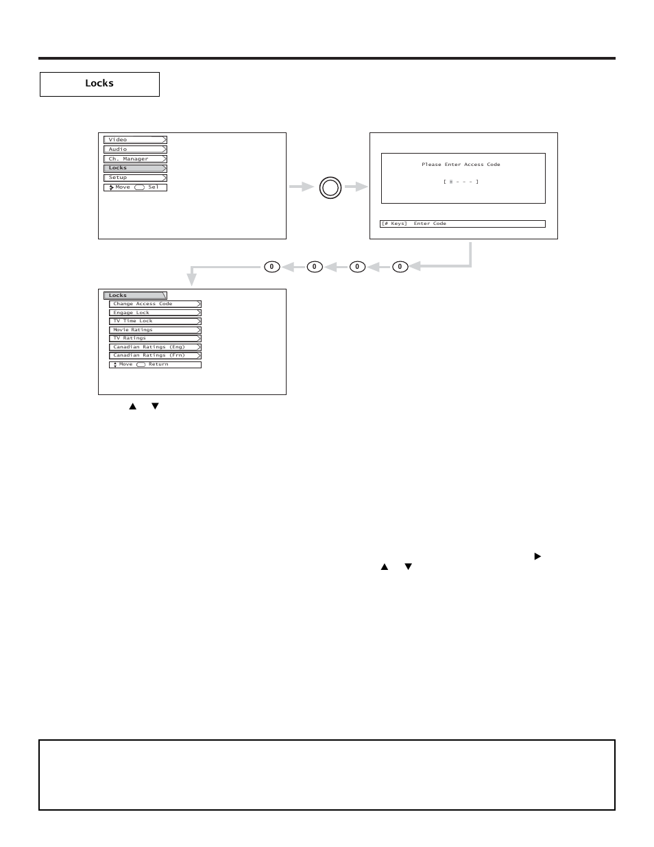 Locks | Hitachi 65TWX20B User Manual | Page 50 / 72