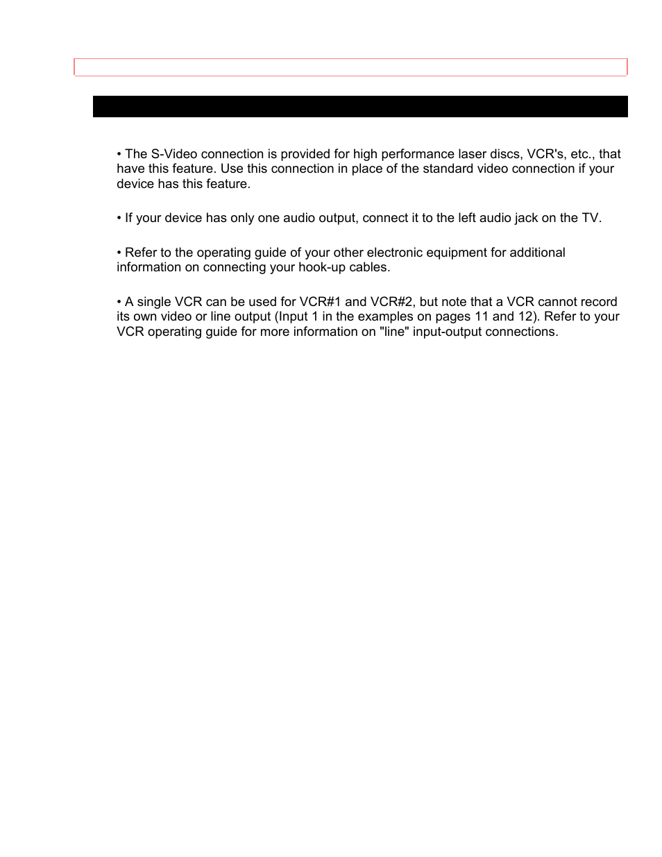 Tips on rear panel connections | Hitachi 35TX59K User Manual | Page 21 / 58
