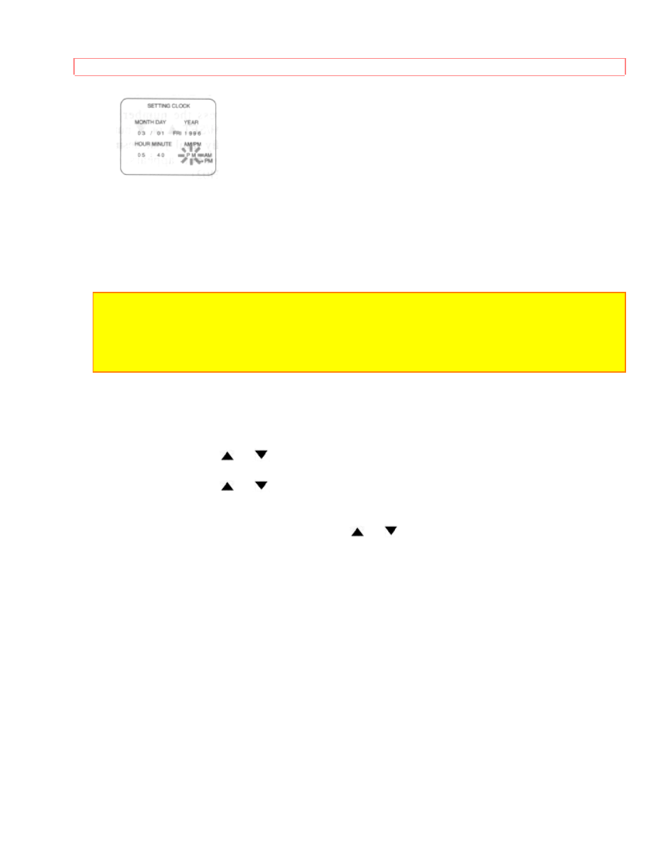 To change clock setting | Hitachi VT-MX211A User Manual | Page 26 / 54