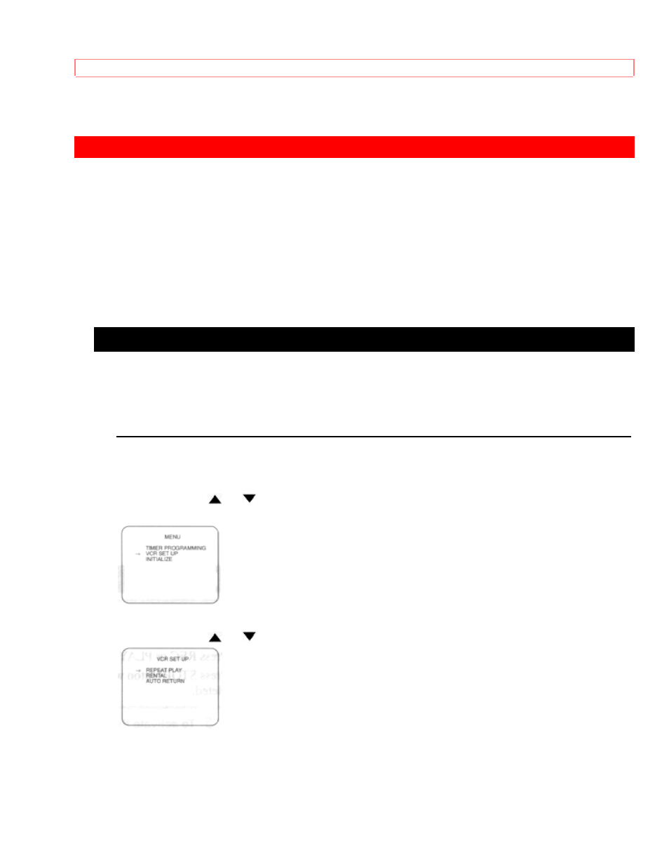 Special play back, Auto repeat playback | Hitachi VT-MX211A User Manual | Page 33 / 54