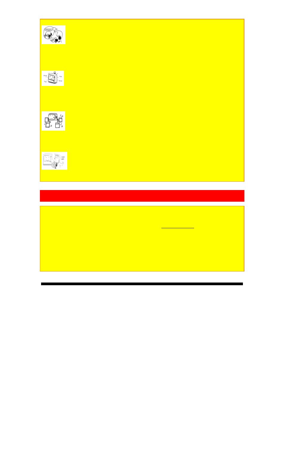 Picture cautions | Hitachi 43FDX01B User Manual | Page 6 / 62