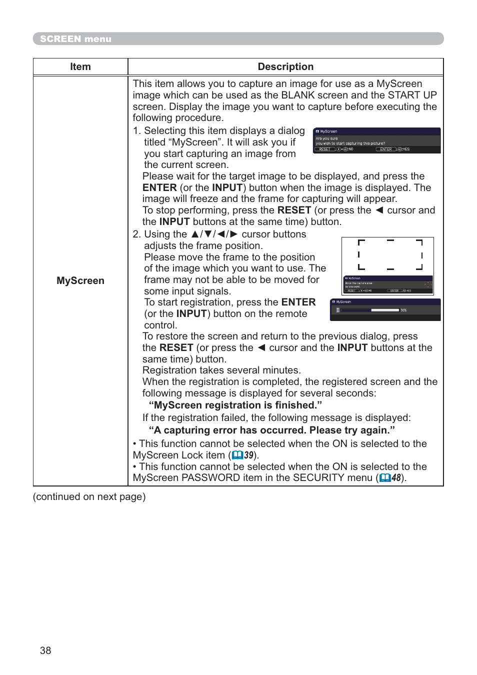 Hitachi CP-D10 User Manual | Page 38 / 65