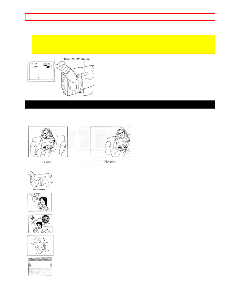 Using auto focus | Hitachi VM-E520A User Manual | Page 29 / 50