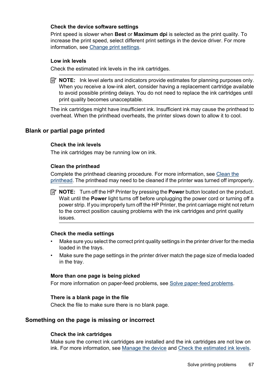 HP Officejet 6000 User Manual | Page 71 / 168