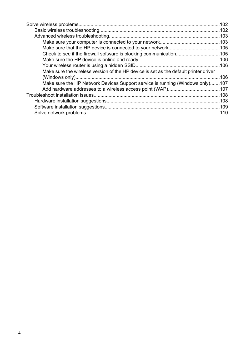 HP Officejet 6000 User Manual | Page 8 / 168