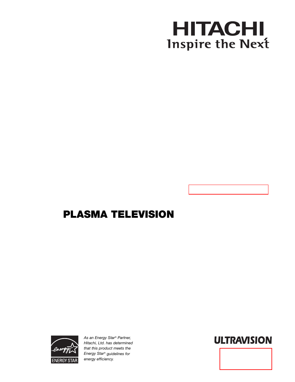 Hitachi P42T501 User Manual | 87 pages