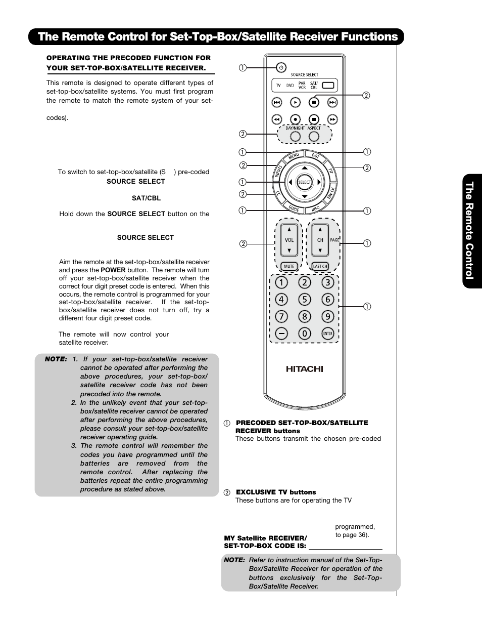 Hitachi P42T501 User Manual | Page 33 / 87