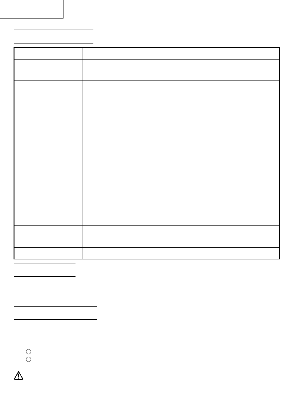 Aplicaciones, Método de carga, Advertencia | Especificaciones | Hitachi UC 18YFL User Manual | Page 30 / 40