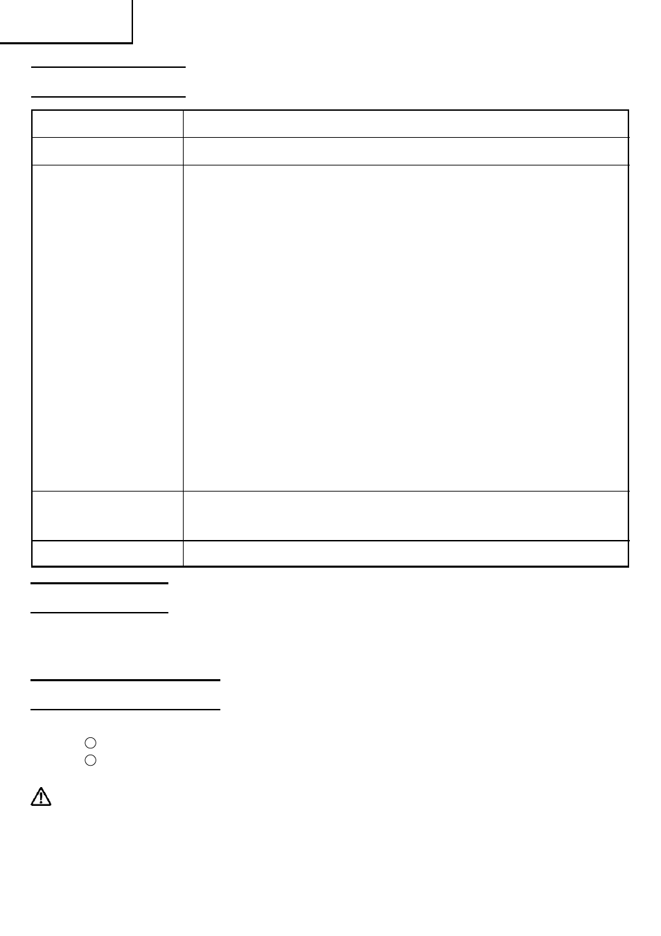 Specifications, Applications, Charging method | Warning | Hitachi UC 18YFL User Manual | Page 8 / 40