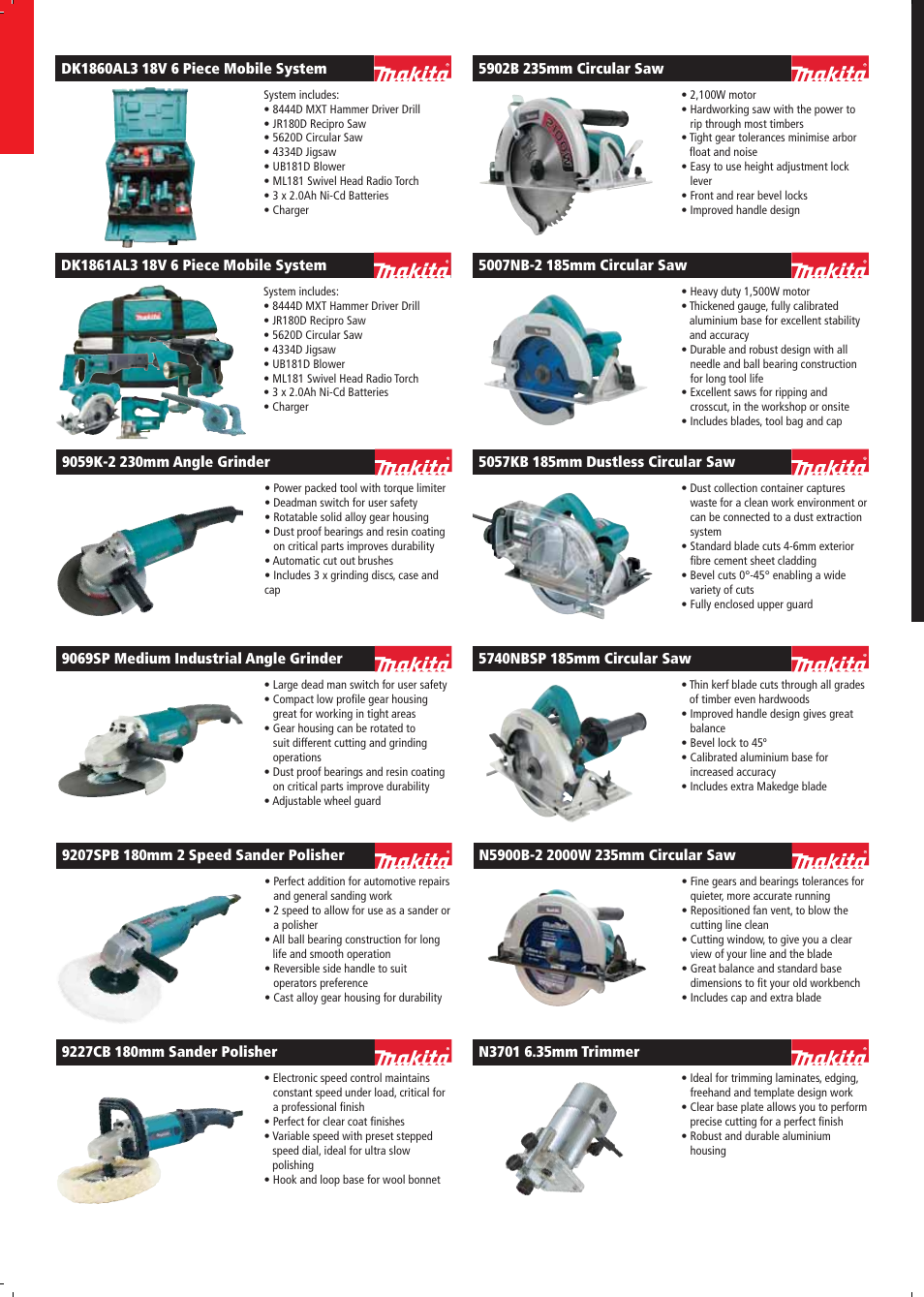 United tools national catalogue 2006 | Hitachi DS14DVF3 User Manual | Page 11 / 30