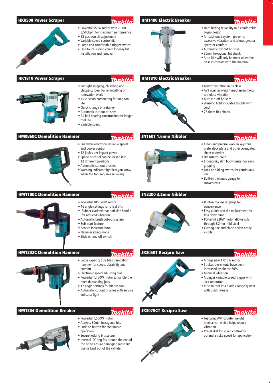 United tools national catalogue 2006 | Hitachi DS14DVF3 User Manual | Page 16 / 30