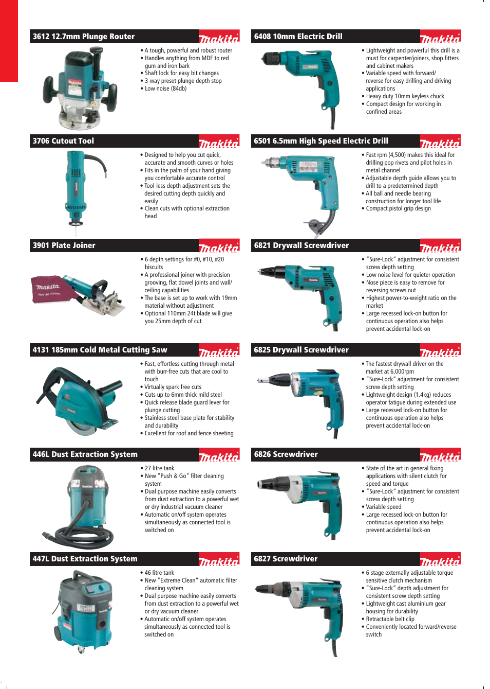 United tools national catalogue 2006 | Hitachi DS14DVF3 User Manual | Page 7 / 30