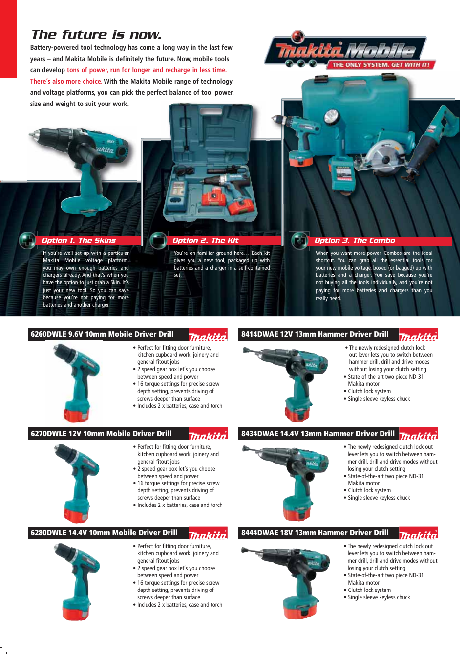 The future is now, United tools national catalogue 2006 | Hitachi DS14DVF3 User Manual | Page 9 / 30