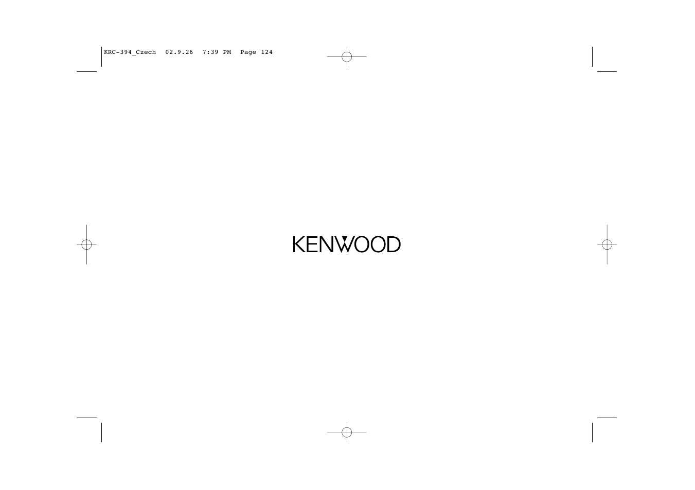 Kenwood KRC-31 User Manual | Page 122 / 122