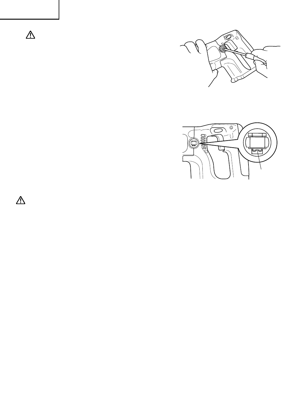 Avertissement | Hitachi CR 18DV User Manual | Page 48 / 80