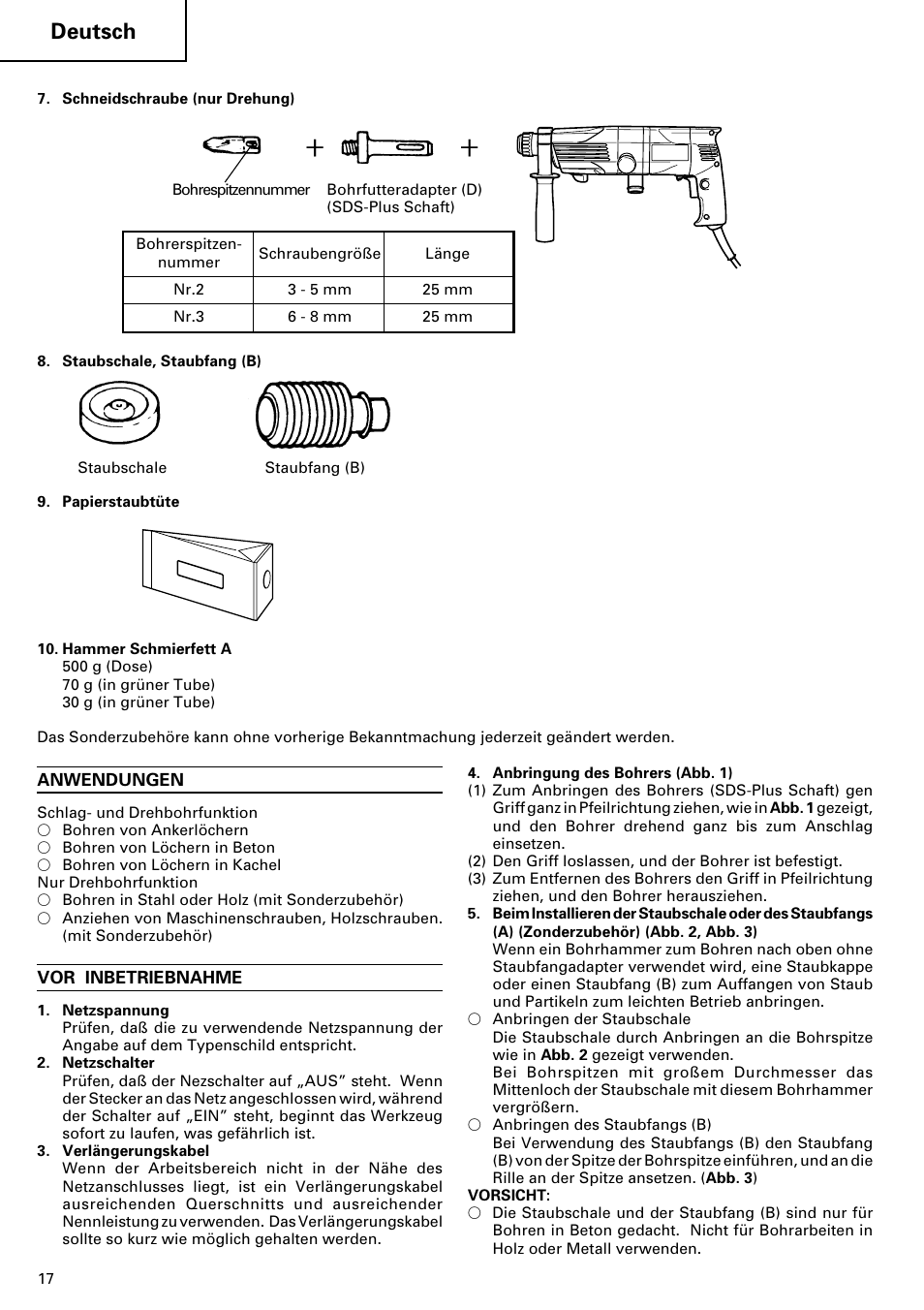 Deutsch | Hitachi 24PD User Manual | Page 18 / 58