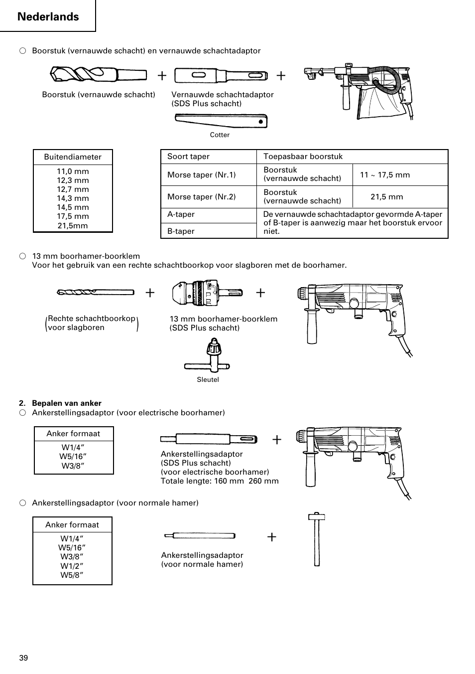 Nederlands | Hitachi 24PD User Manual | Page 40 / 58