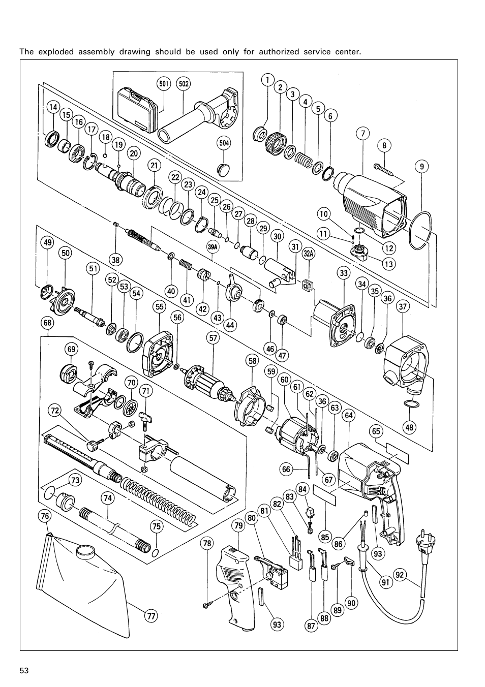 Español | Hitachi 24PD User Manual | Page 54 / 58