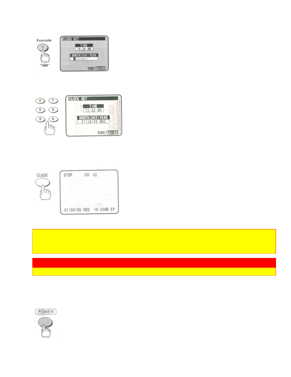 Pre-tuning the vcr tuner | Hitachi VT-FX630A User Manual | Page 16 / 46