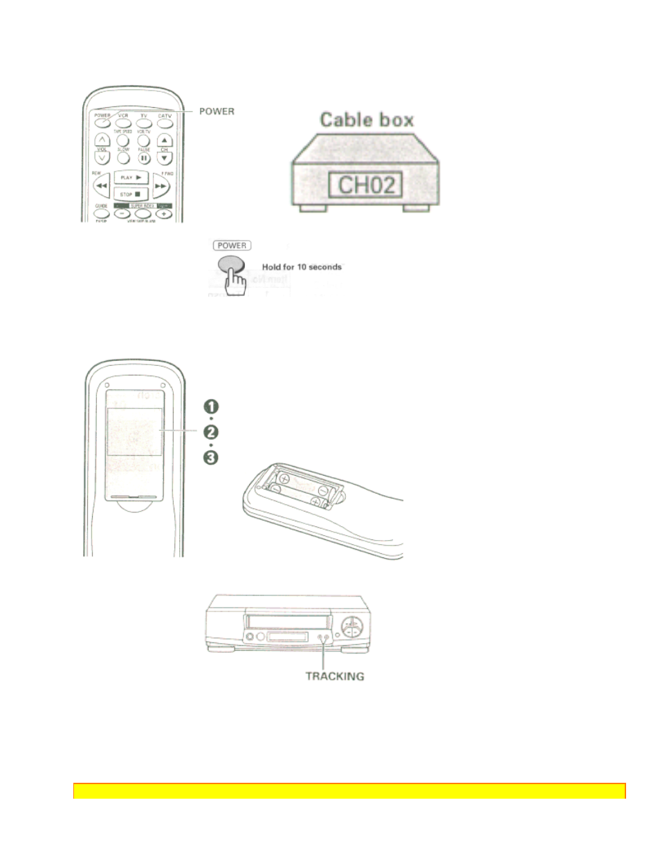 Operating in the remote control | Hitachi VT-FX630A User Manual | Page 8 / 46