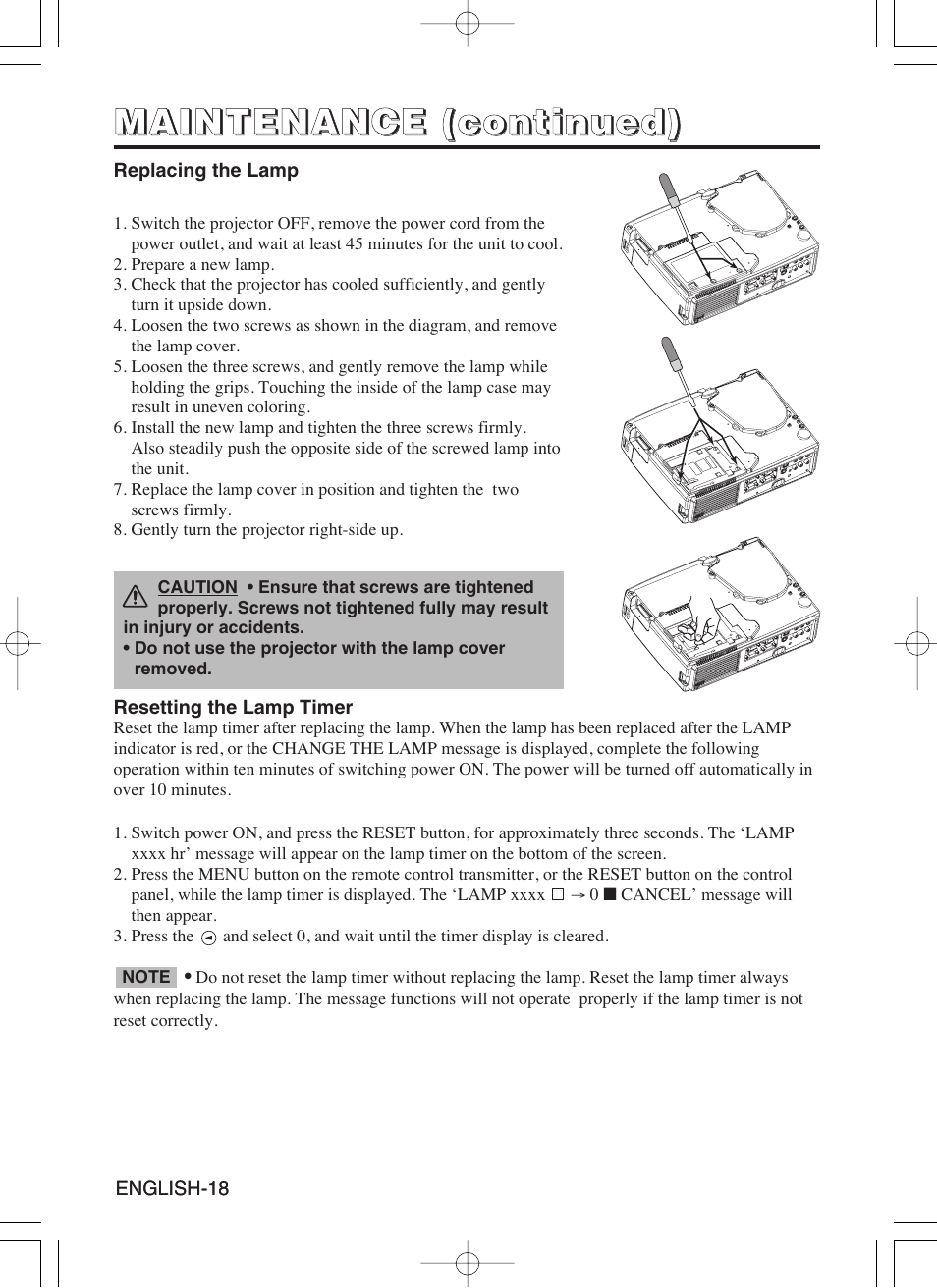 Hitachi CP-S370W User Manual | Page 19 / 39