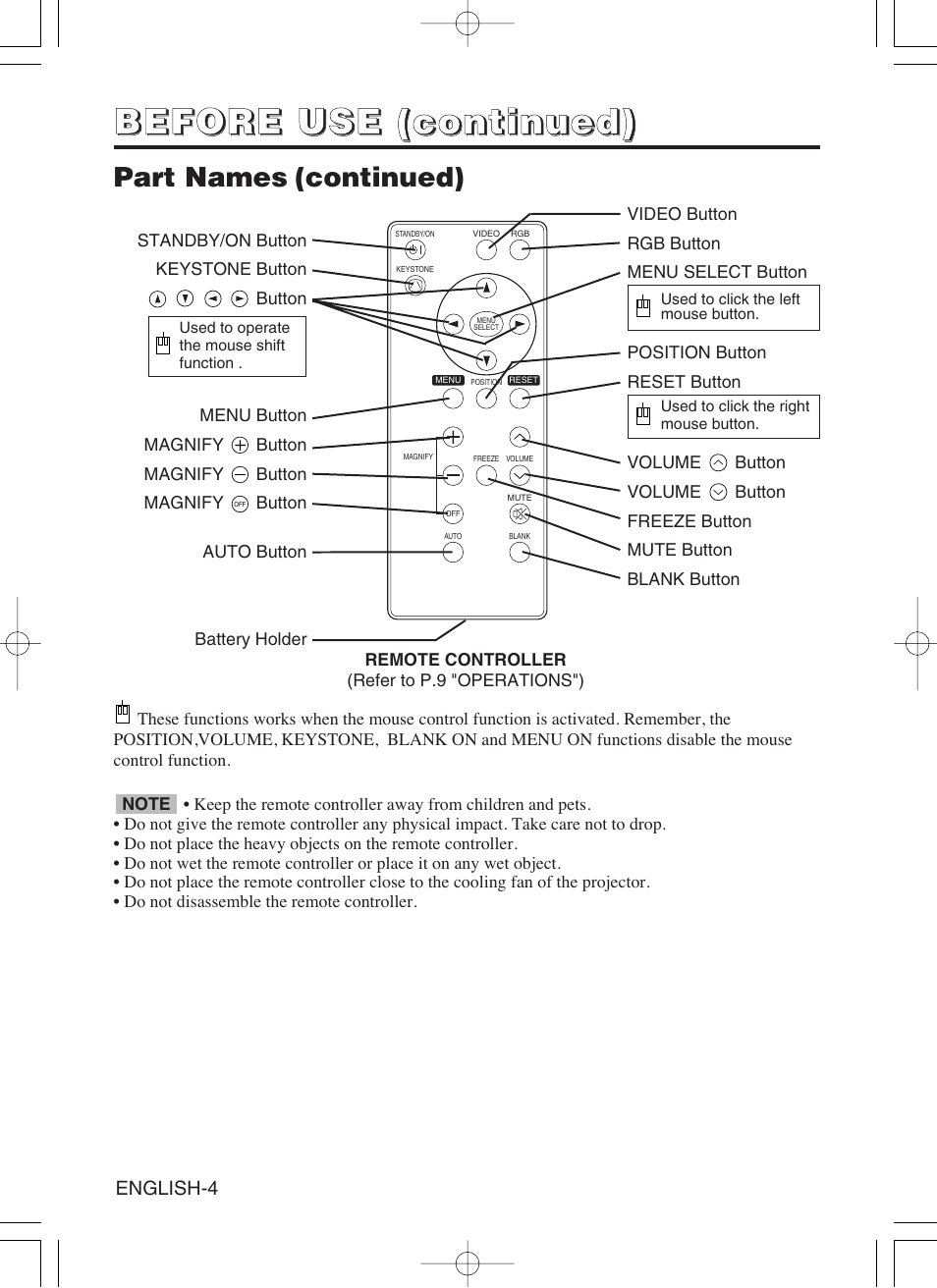 Hitachi CP-S370W User Manual | Page 5 / 39