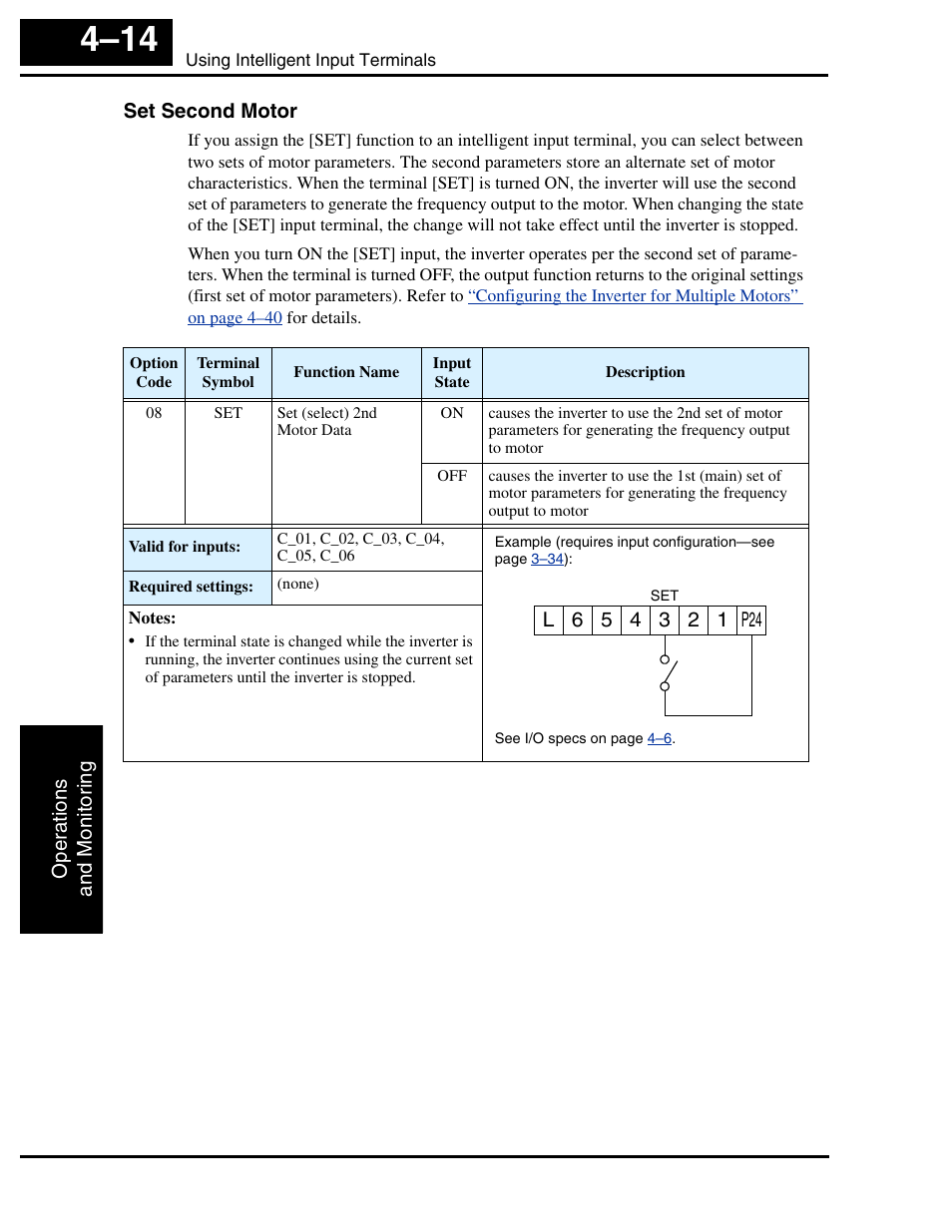 Set second motor | Hitachi SJ100 User Manual | Page 131 / 214