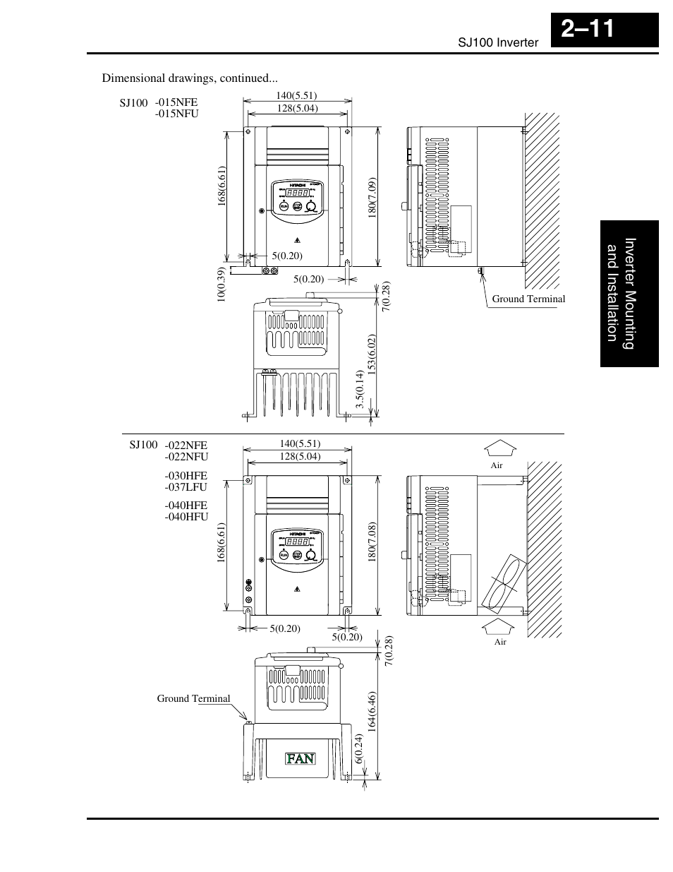 Hitachi SJ100 User Manual | Page 55 / 214