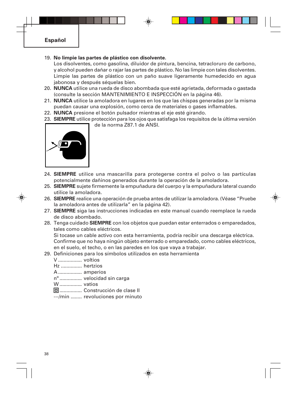 Hitachi G 23MR User Manual | Page 38 / 52