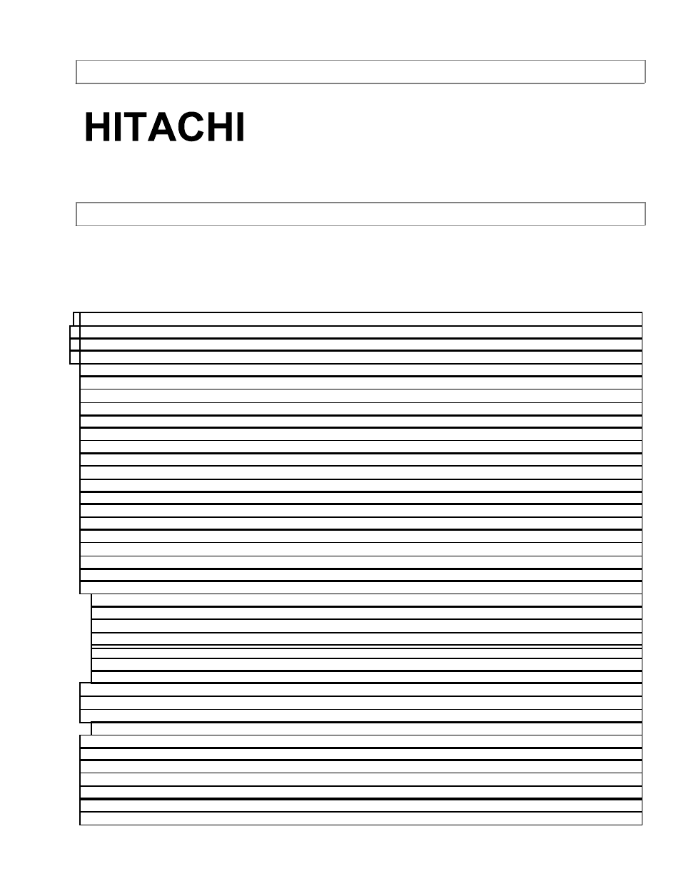 Hitachi 53SBX01B User Manual | 105 pages