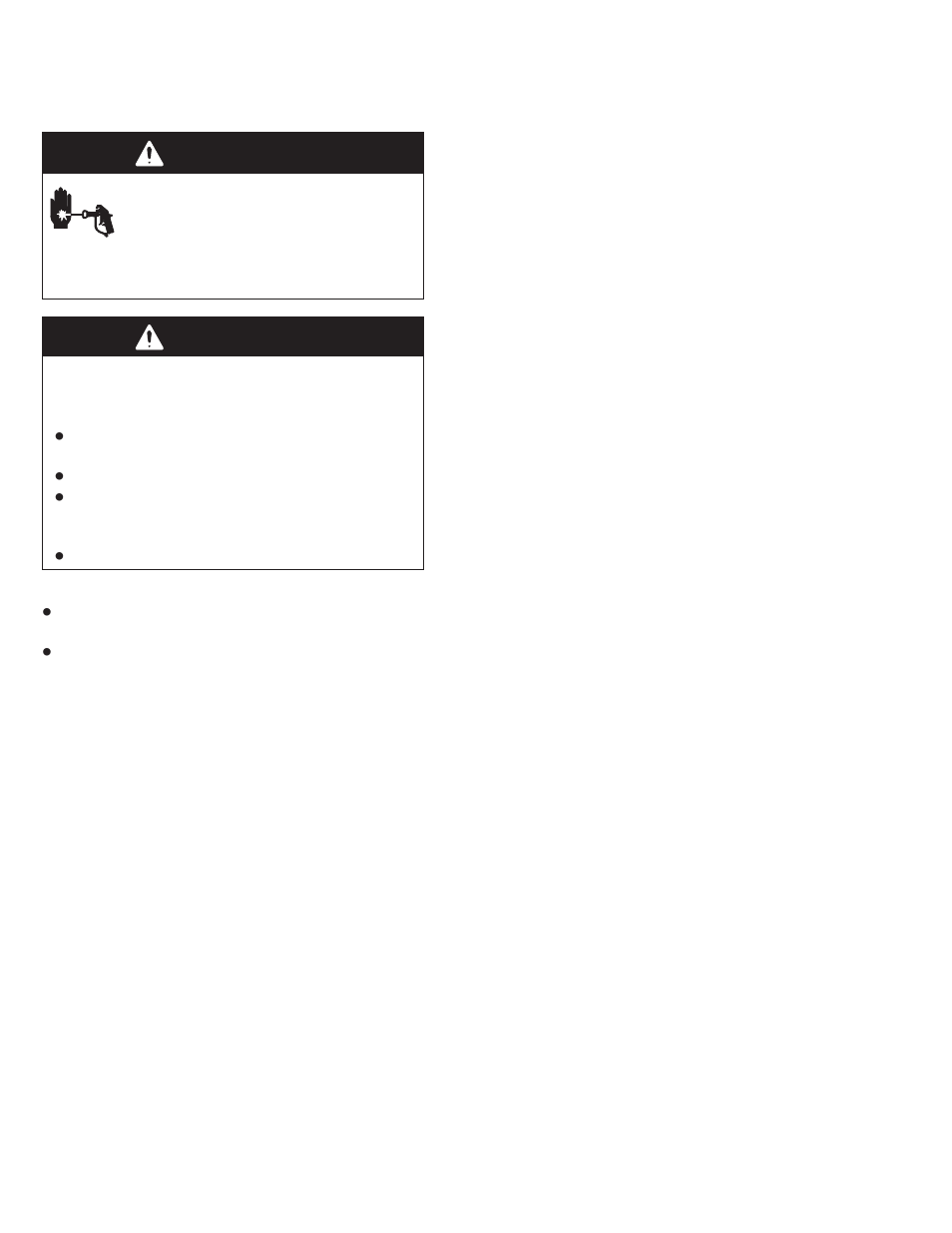 Operation, Warning | Hitachi 308640 User Manual | Page 12 / 28
