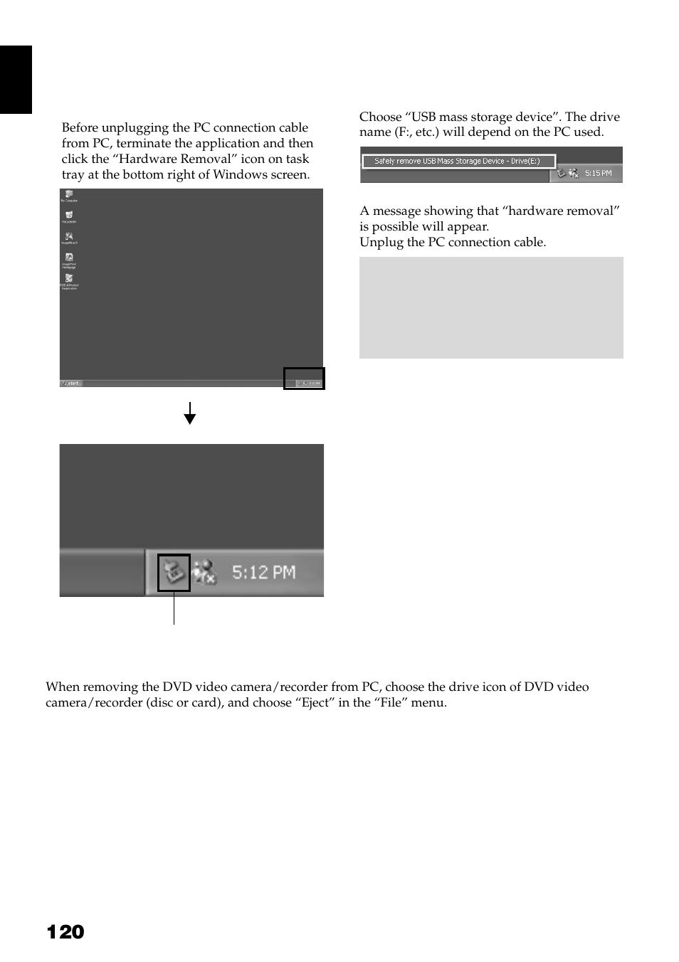 Hitachi DZ-GX3300A User Manual | Page 120 / 166