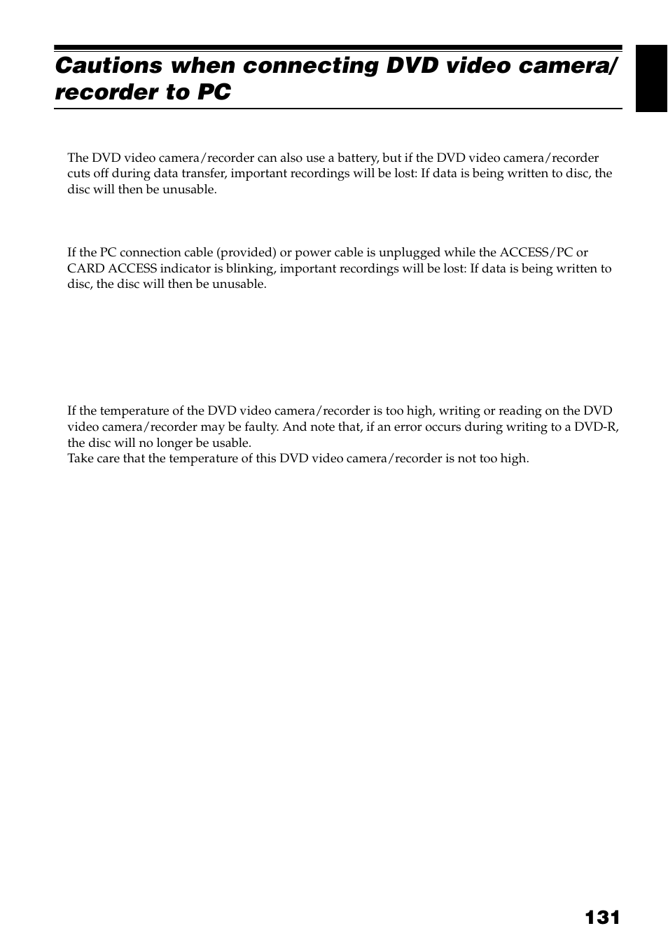 Hitachi DZ-GX3300A User Manual | Page 131 / 166