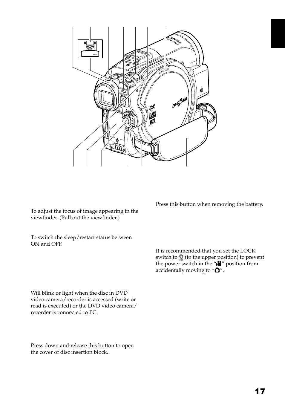 Hitachi DZ-GX3300A User Manual | Page 17 / 166