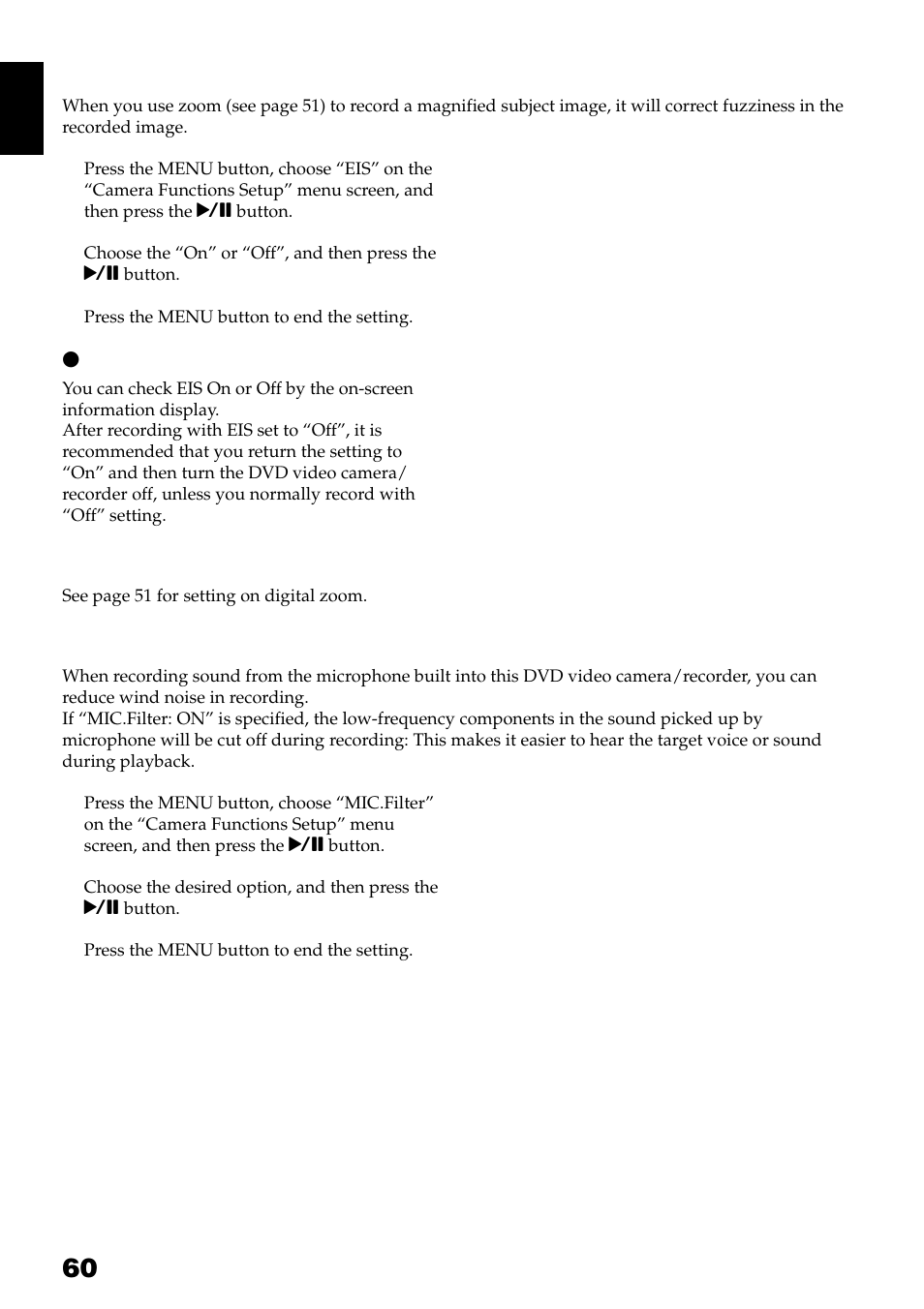 Hitachi DZ-GX3300A User Manual | Page 60 / 166