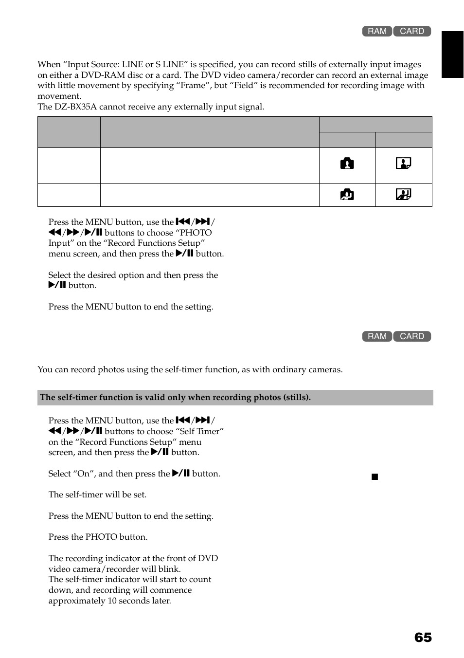 Hitachi DZ-GX3300A User Manual | Page 65 / 166