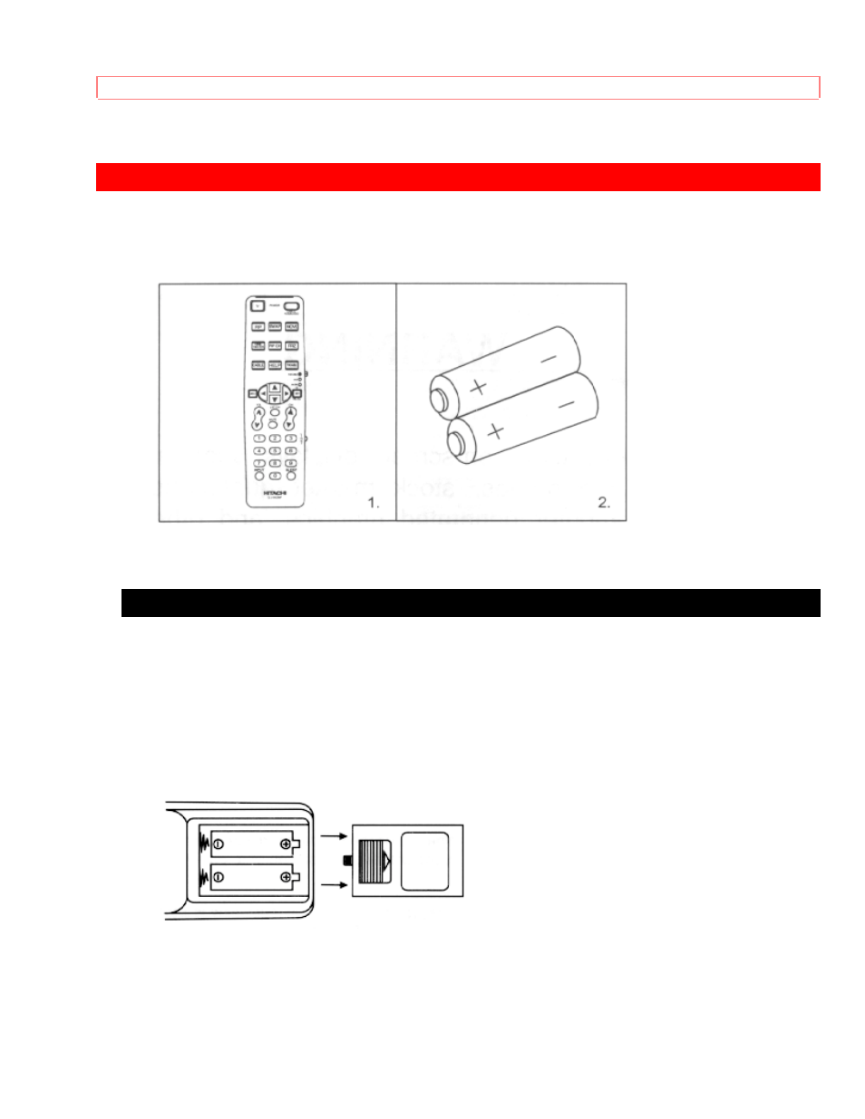 Accessories | Hitachi 46UX24B/25K User Manual | Page 11 / 82