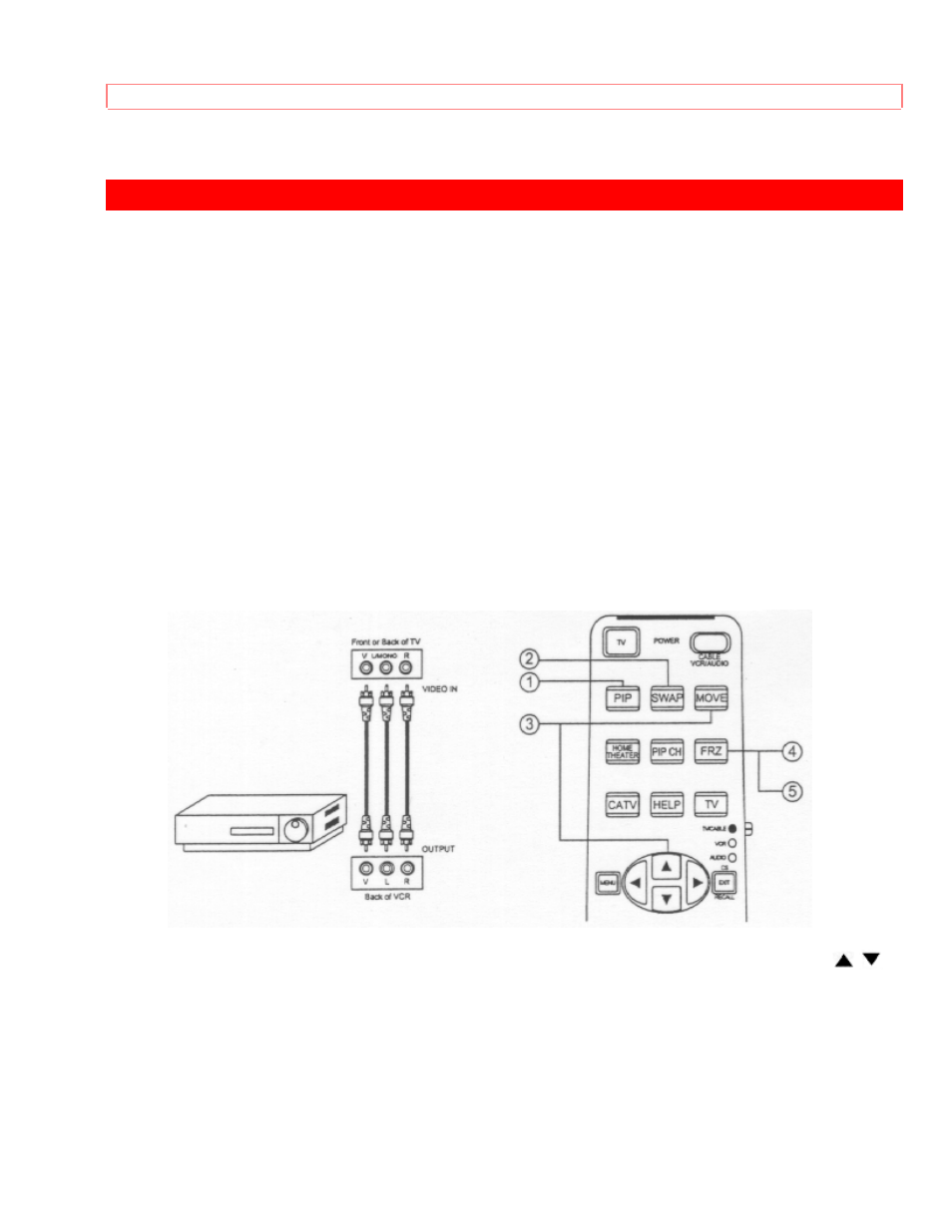 Picture-in-picture (pip) | Hitachi 46UX24B/25K User Manual | Page 30 / 82