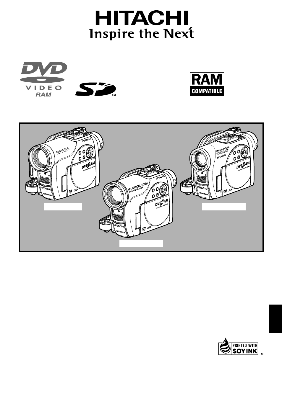 Hitachi DZMV730A User Manual | 190 pages