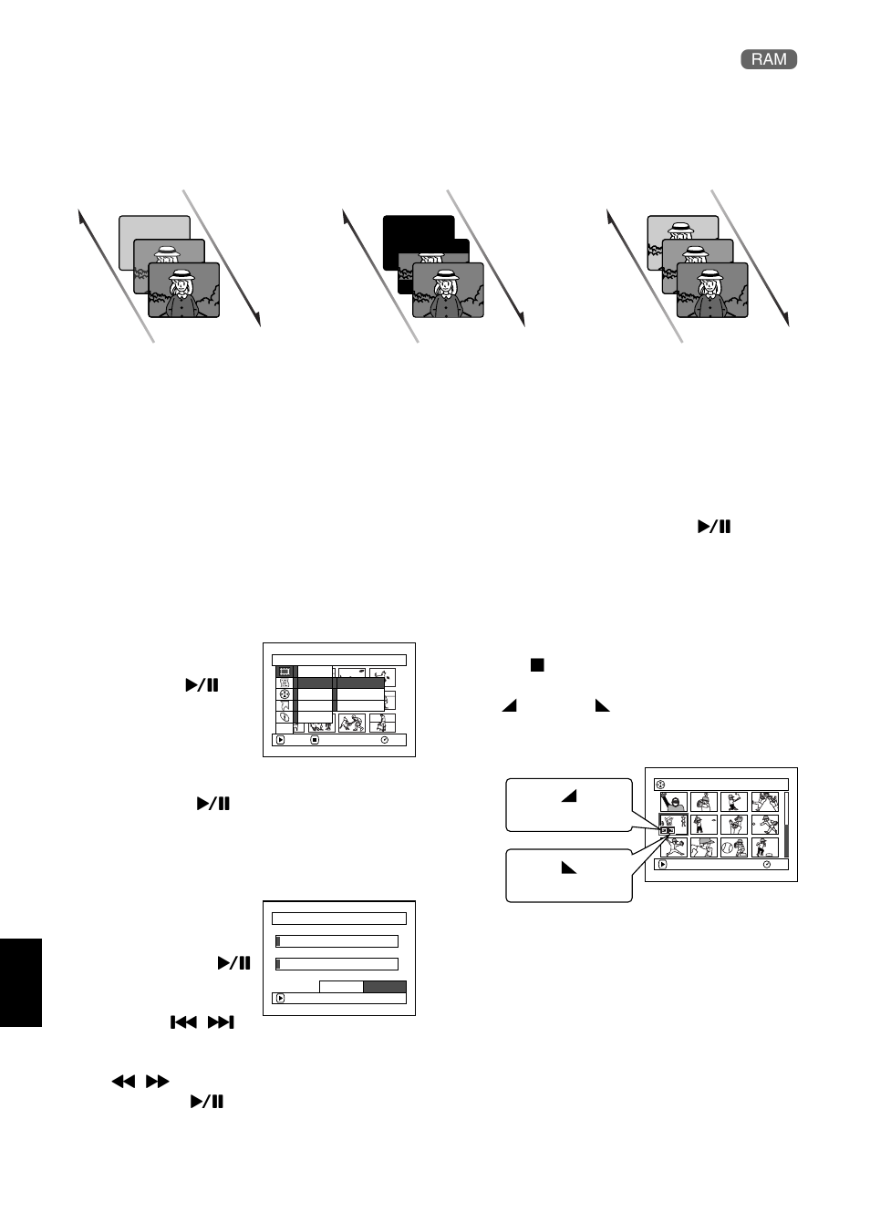 Directing scenes effectively (effect – fade) | Hitachi DZMV730A User Manual | Page 114 / 190