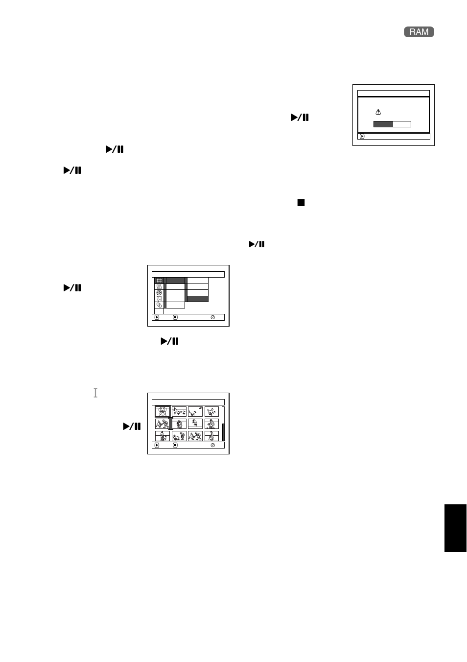 Arranging order of scenes (move) | Hitachi DZMV730A User Manual | Page 129 / 190