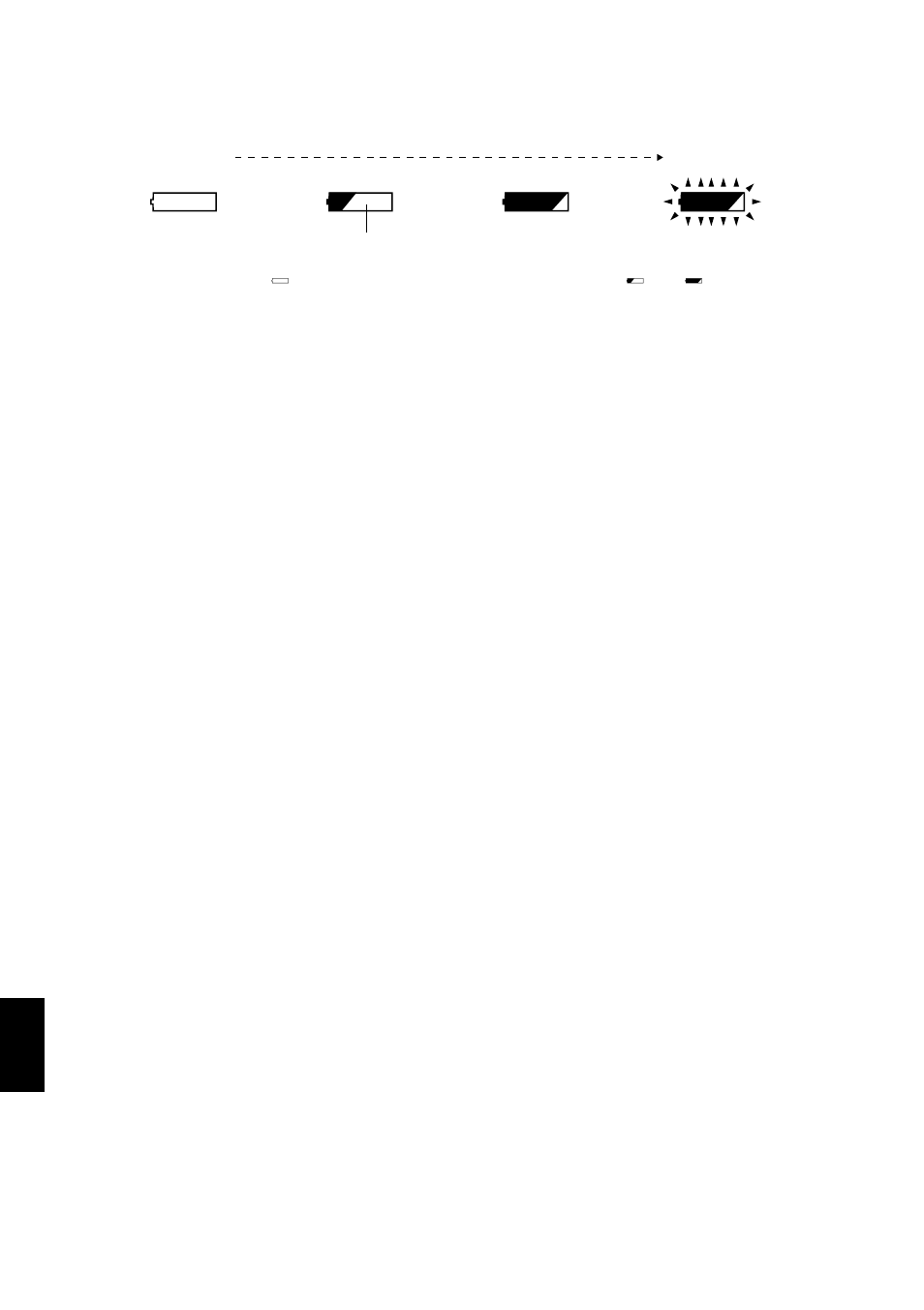 Battery remaining level indicator, Efficient use of battery | Hitachi DZMV730A User Manual | Page 42 / 190