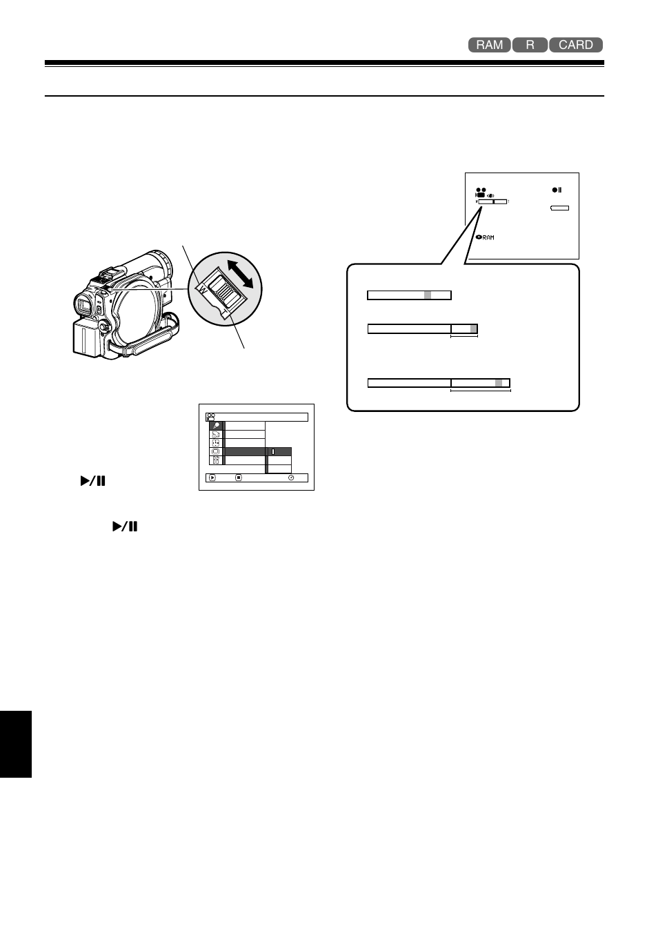 Zooming, English | Hitachi DZMV730A User Manual | Page 56 / 190