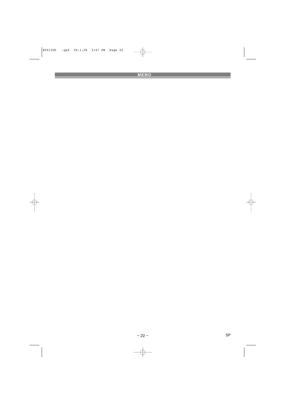 Hitachi DVP745U User Manual | Page 22 / 24