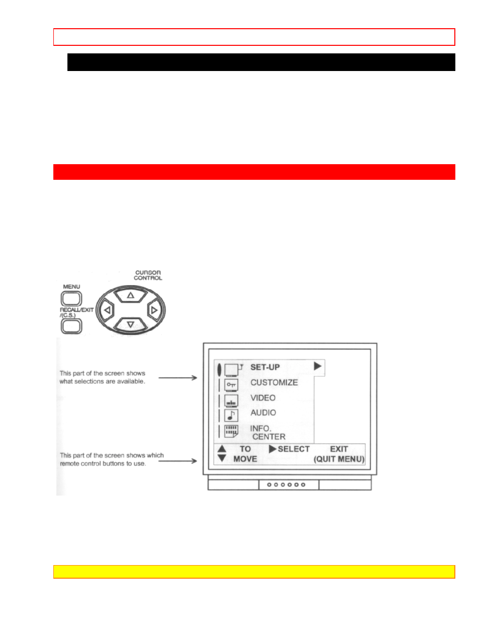 Cable box brand codes, Color graphic guide, Color graphic guide 20 cable box brand codes | Hitachi 27CX21B User Manual | Page 20 / 36