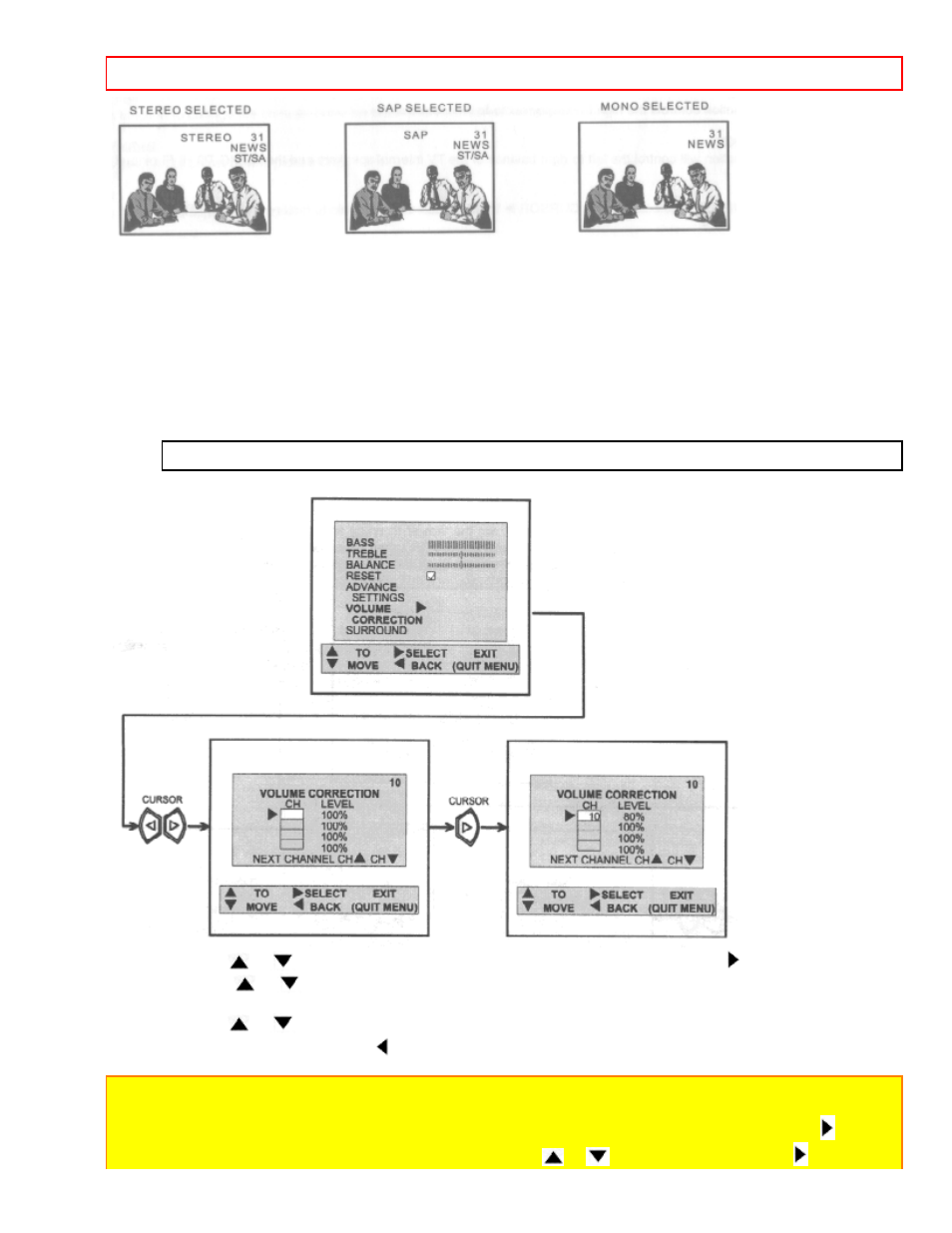 Audio 31 | Hitachi 27CX21B User Manual | Page 31 / 36