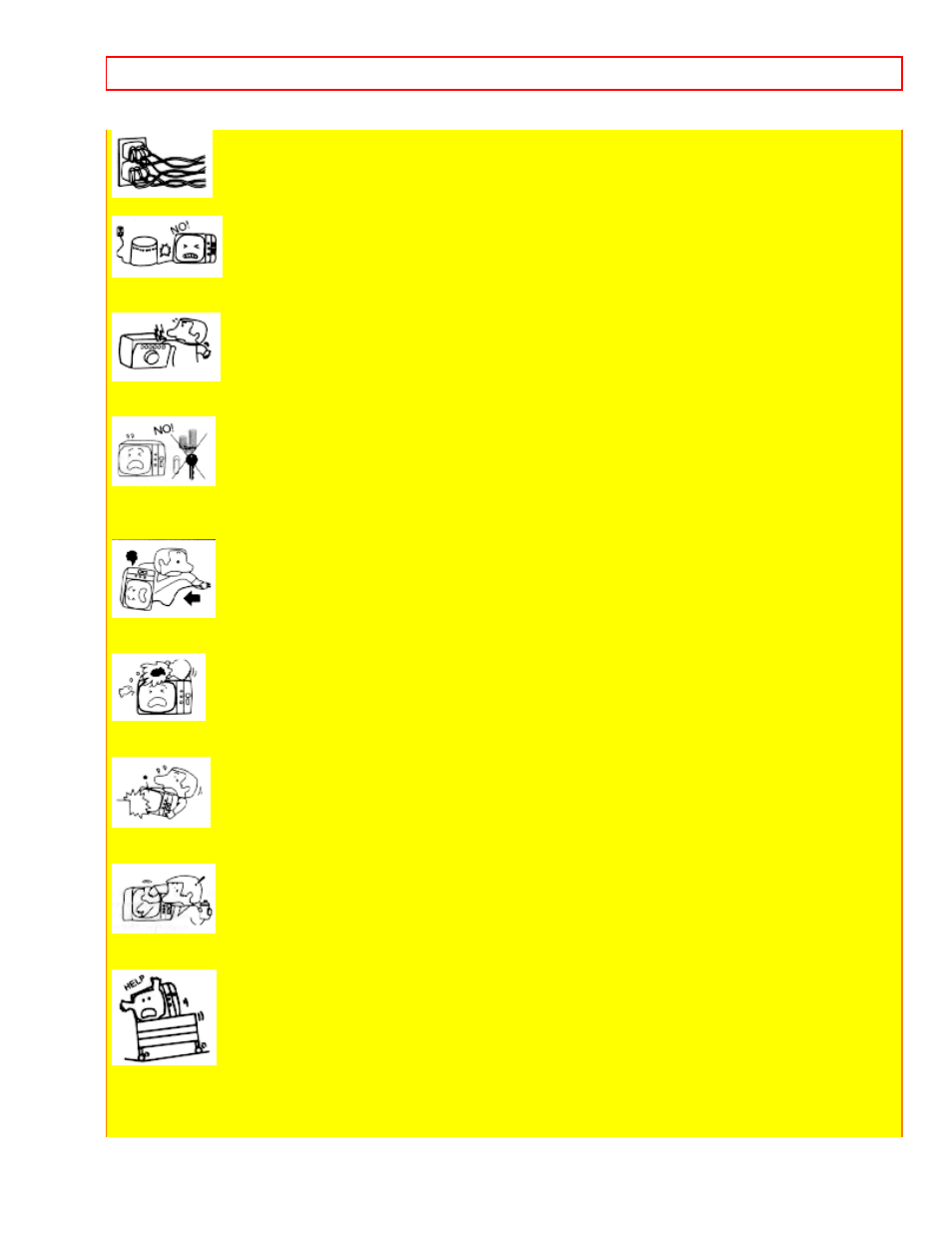 Important safeguards 4 | Hitachi 27CX21B User Manual | Page 4 / 36