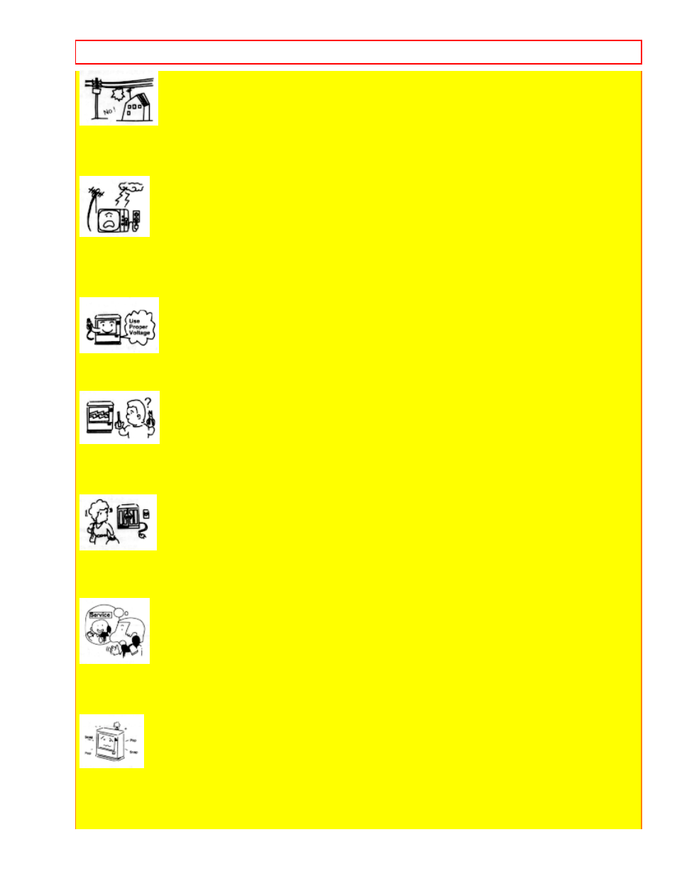 Important safeguards 6 | Hitachi 27CX21B User Manual | Page 6 / 36