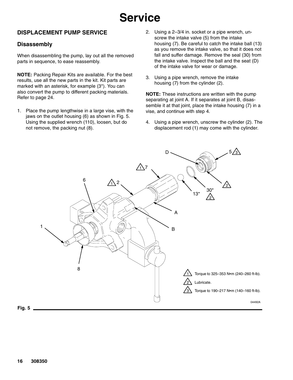 Service | Hitachi 236464 User Manual | Page 16 / 28